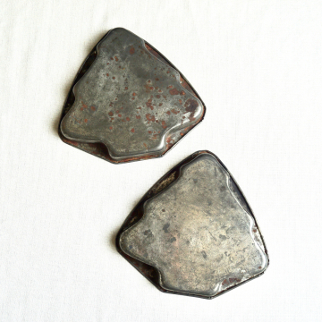 Vintage Christmas Tree Cake Pans Old Farmhouse Cottage Evergreen Tree Baking Tins