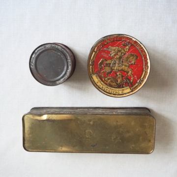 Vintage Tins Collection 1940s-50s Tin Container Lot