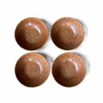 Vintage KYS-ITE Melmac Burl Wood Salad Cereal Bowls Faux Wood