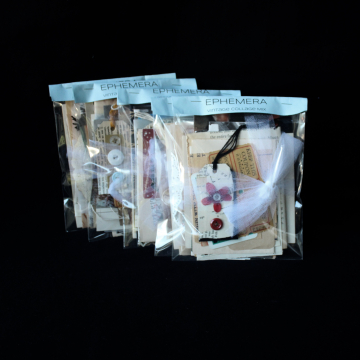 Vintage Ephemera Collage Mix Recycled Selvaged Upcycled Paper