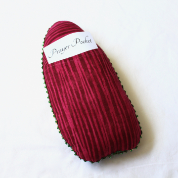 Handmade Our Lady of Guadalupe Prayer Pocket Pillow